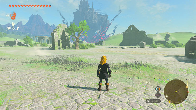 王立古代研究所跡｜大戦の苛烈さがうかがえる研究所跡地