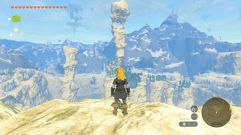 クーホ山｜ゴツゴツした山頂の岩場からヘブラ山脈を見渡せる高台