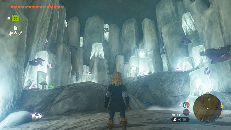 クムの秘湯｜ヘブラ山脈のふもとに隠された秘湯とキノコの洞窟