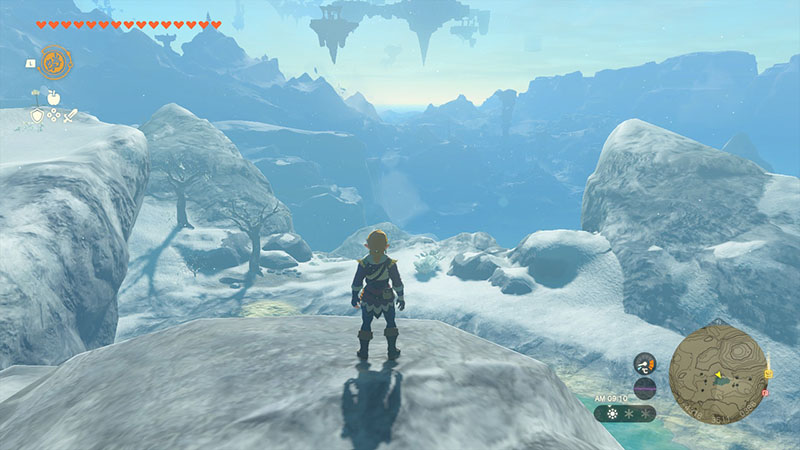 ヘブラ山山頂｜ハイラル王国最高峰の空にもっとも近い場所