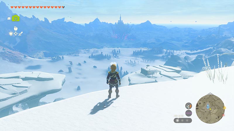 ヘブラ山山頂｜ハイラル王国最高峰の空にもっとも近い場所